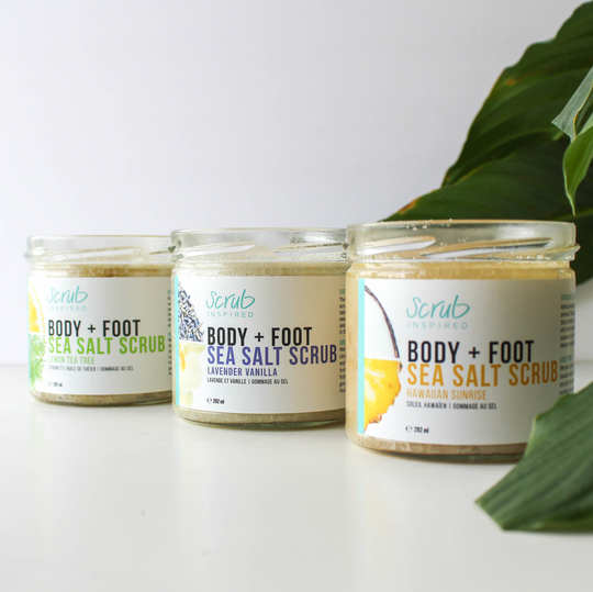 Professional Sized Salt Scrubs