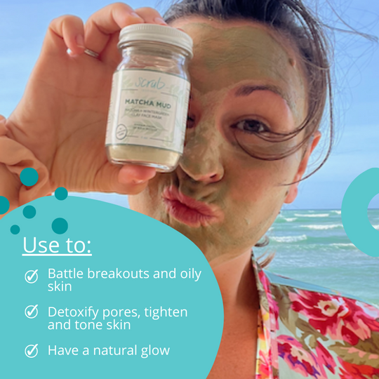 Matcha Mud [Wintergreen + Matcha] Clay Facial Mask
