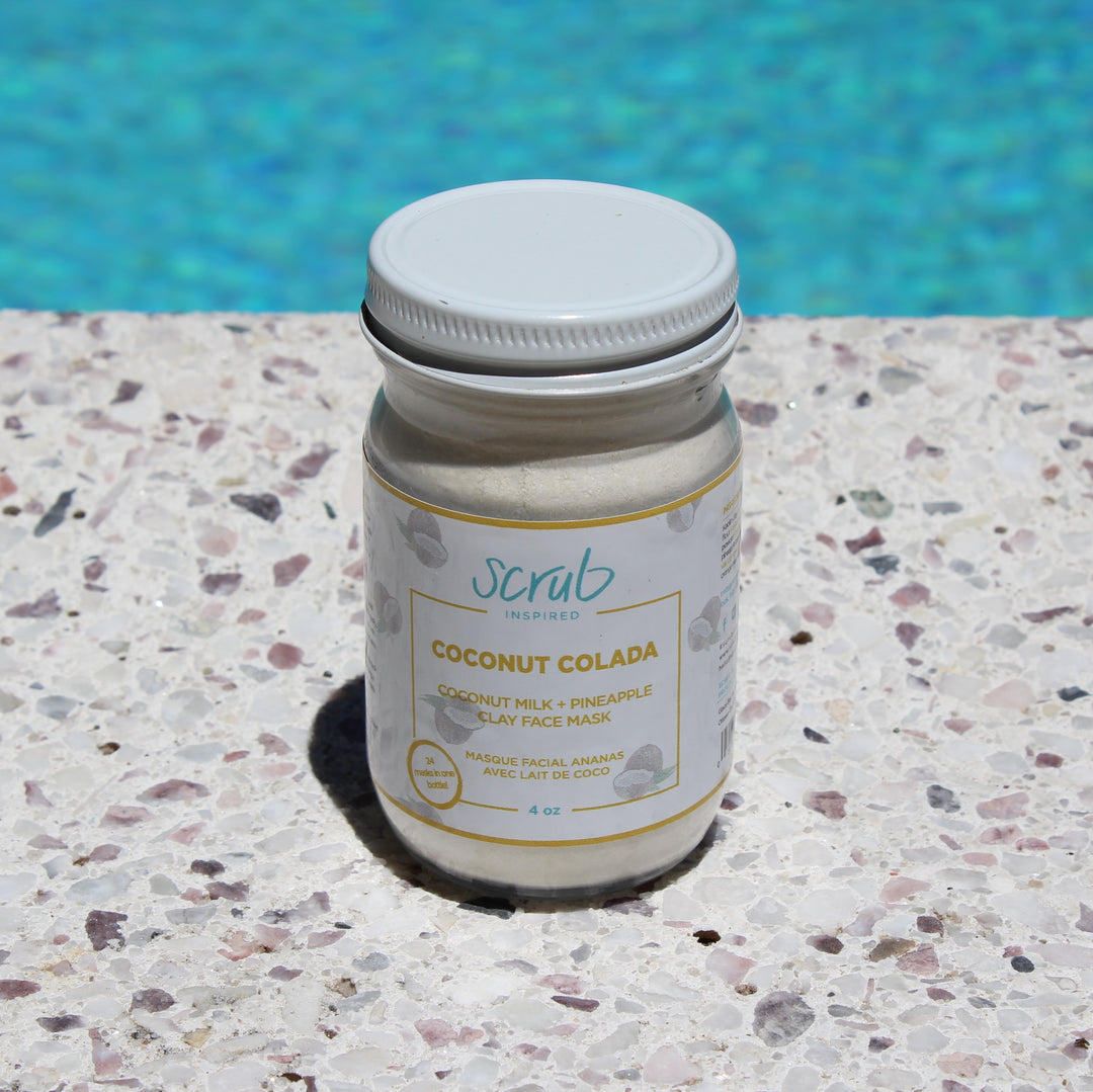 Coconut Colada [clay facial mask]