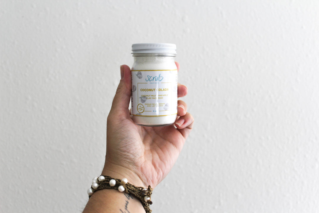 Coconut Colada [clay facial mask]