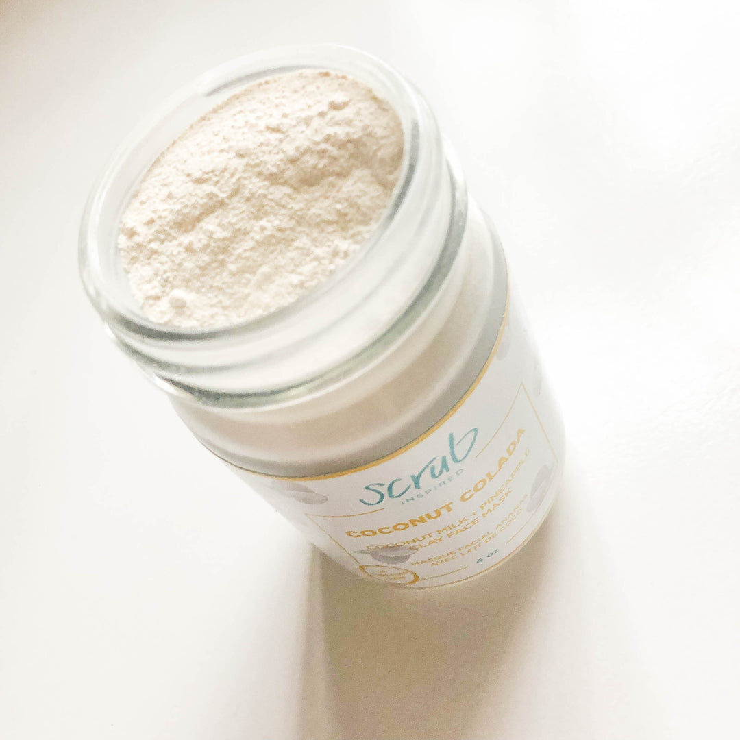 Coconut Colada [clay facial mask]