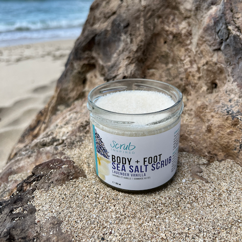 Lavender Vanilla - Sea Salt Scrub