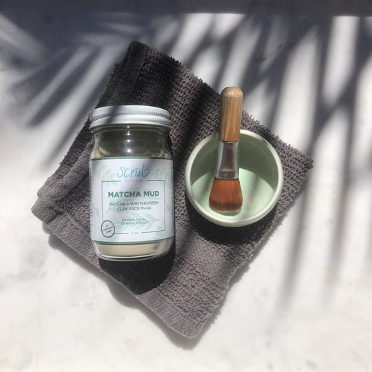 Matcha Mud [Wintergreen + Matcha] Clay Facial Mask