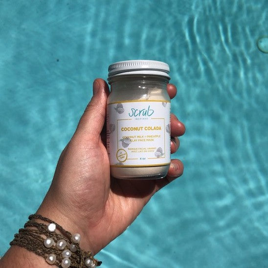 Coconut Colada [clay facial mask]