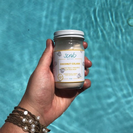 Coconut Colada [clay facial mask]