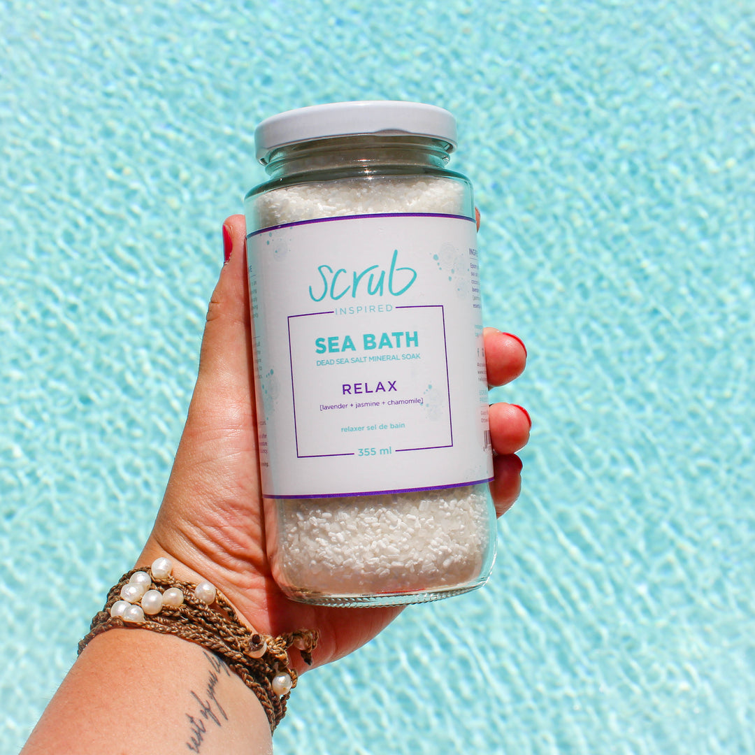 Relax [Lavender + Jasmine + Chamomile] Sea Bath