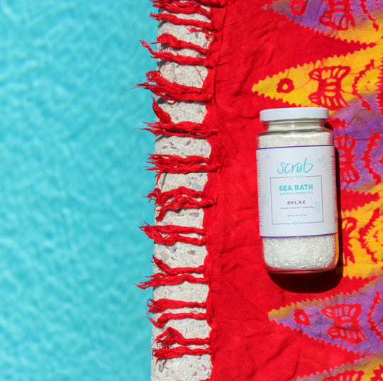 Relax [Lavender + Jasmine + Chamomile] Sea Bath