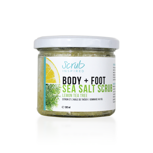 Lemon & Tea Tree - Sea Salt Scrub