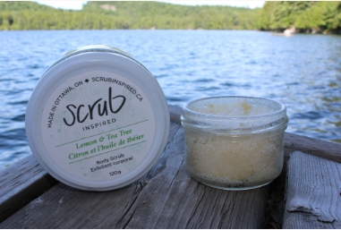 Lemon and Tea Tree Scrub Inspired