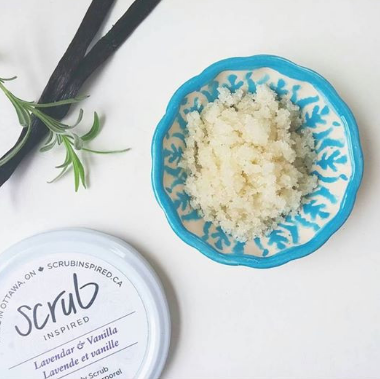 Lavender Vanilla Scrub Inspired