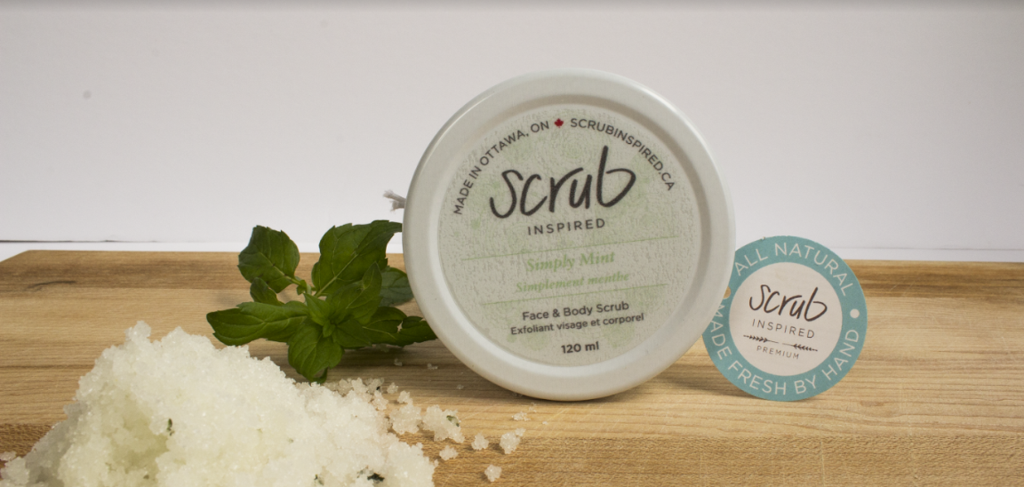 Mint Benefits Scrub Inspired