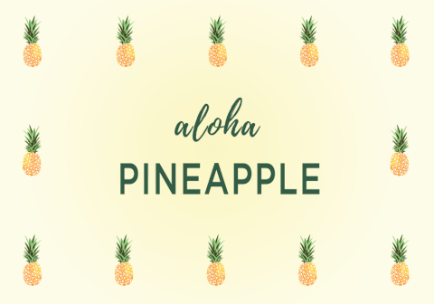 scrub inspired pineapple collection