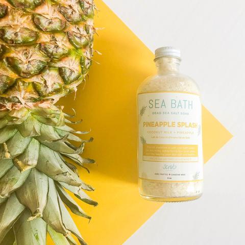 Pineapple Splash [sea bath detox soak]